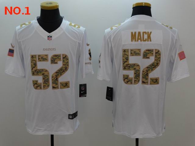 Men's Las Vegas Raiders #52 Khalil Mack Jerseys-54